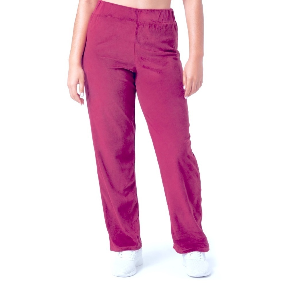 Faded Glory Velour Jogger Pant 1X